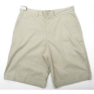 Covington Casual Shorts Men 44 Harbor Twill Pockets Flat Front Cotton Light